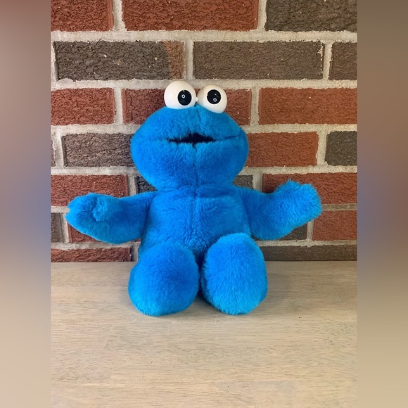 VTG 1996 Tyco Cookie Monster Talking Tickle Me Plush From Sesame Street Tested‎ - Picture 1 of 7